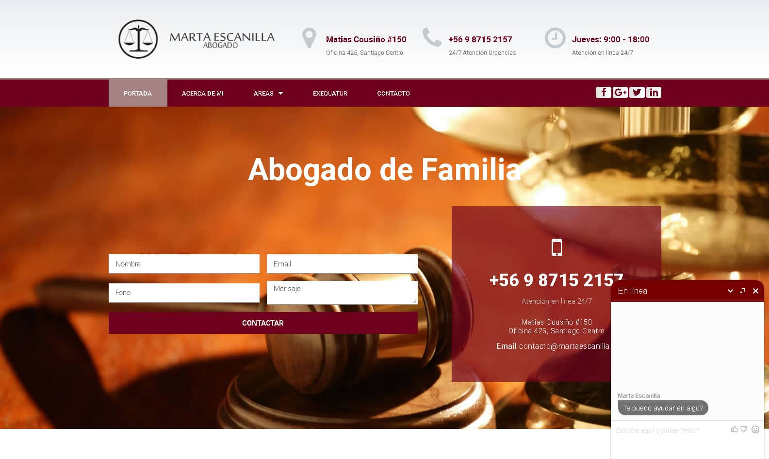 abogado martaescanilla.cl EXEQUÁTUR SENTENCIAS, DIVORCIO, EXTRANJERO, MATRIMONIO, CIVIL